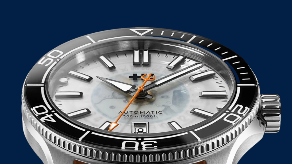 christopher ward c60 sapphire edge white