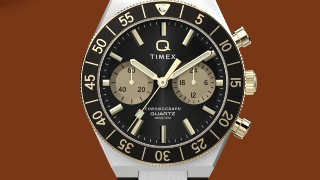 Q Timex Continental Chronograph Review: A Bold ’70s Revival with Modern Quartz Precision 5