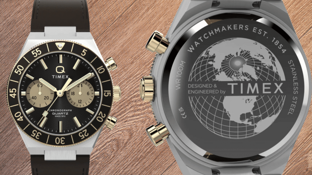 Q Timex Continental Chronograph Review: A Bold ’70s Revival with Modern Quartz Precision 7