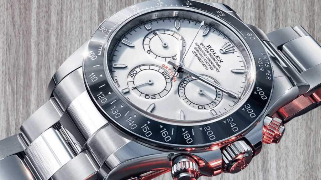 Rolex Daytona Rolesium 126502 Review: White Enamel Dial Meets Platinum-Infused Steel rolex daytona rolesium 126502 (1)