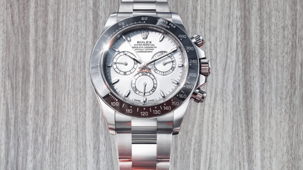 Rolex Daytona Rolesium 126502 Review: White Enamel Dial Meets Platinum-Infused Steel rolex daytona rolesium 126502 (2)