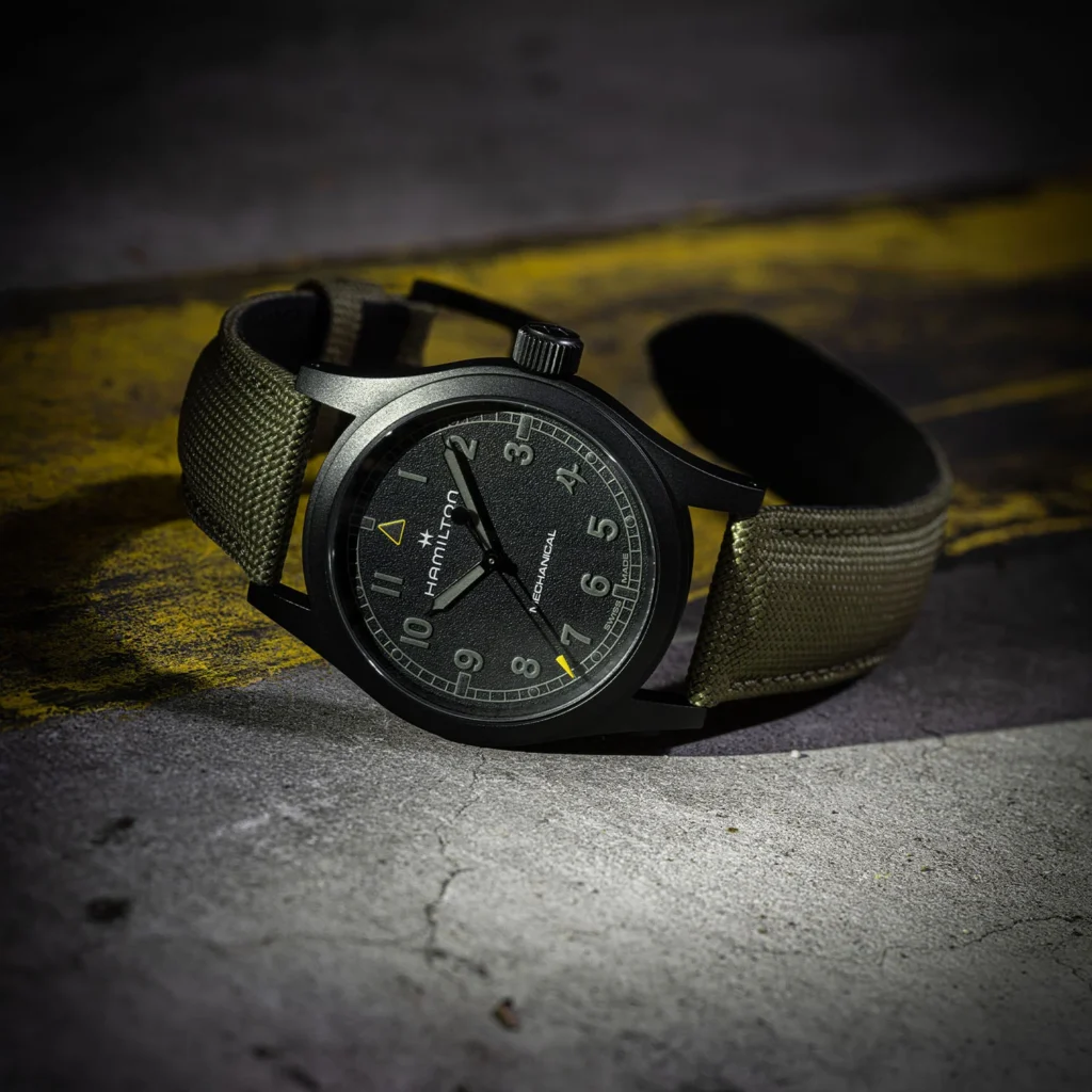 hamilton khaki field mechanical call of duty modern warfare 3