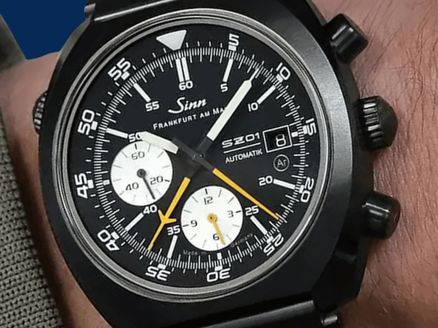 Sinn 140 A S Anniversary: A 300-Piece Tribute to the 1985 Space Chronograph
